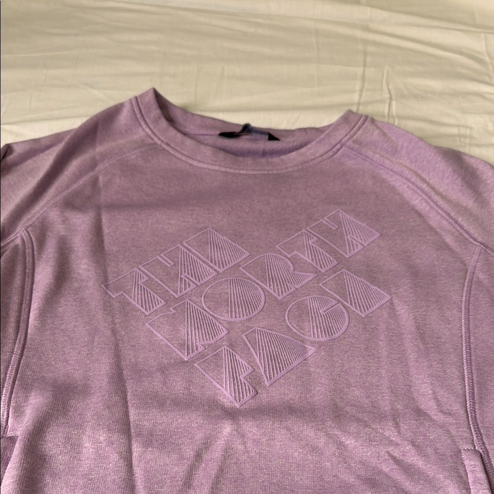 The North Face Purple Sweatshirt Small
